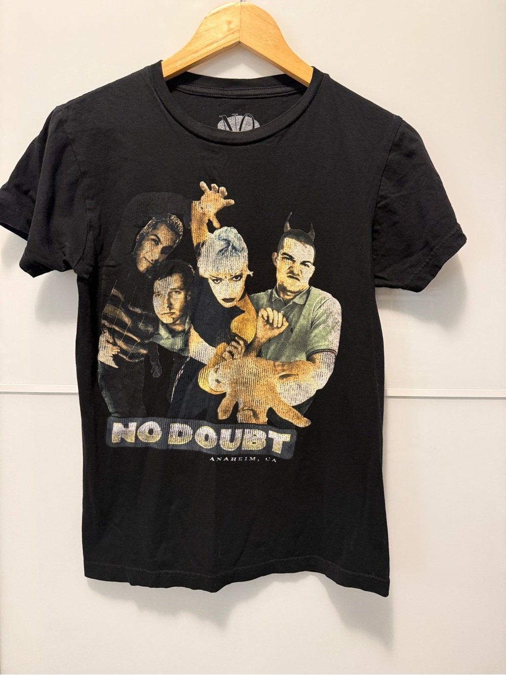 No Doubt Band Tee in Black